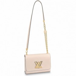 Louis Vuitton Twist MM Epi Bag with Flower Chain M59403