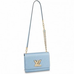 Louis Vuitton Twist MM Epi Bag with Flower Chain M59627