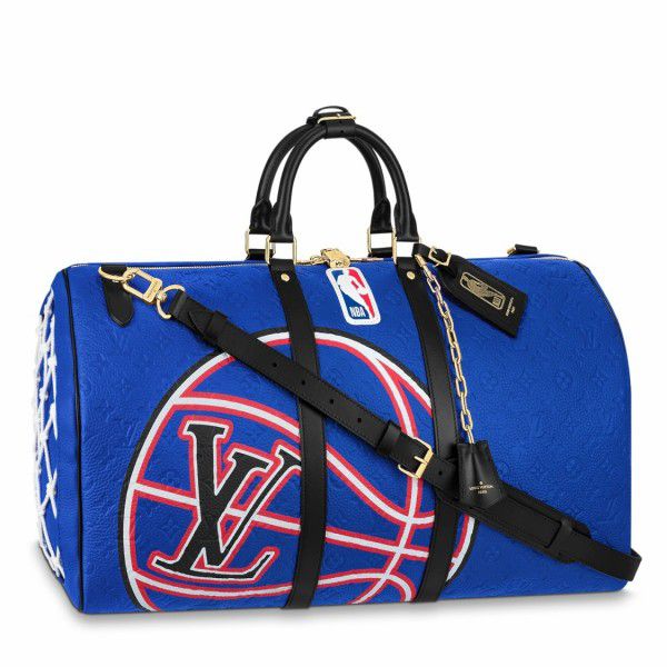 Replica Louis Vuitton x NBA Keepall Bandouliere 55 Bag M21105 Fake