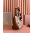 Borse Firmate Replica a mano Miu Miu Hobo tote 5BA304 Marrone