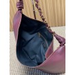 Borse Replica Alta Qualità a tracolla hobo Amalia YSL Saint Laurent Borgogna
