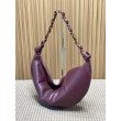 Borse Replica Alta Qualità a tracolla hobo Amalia YSL Saint Laurent Borgogna