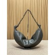 Borsa a tracolla hobo Amalia YSL Saint Laurent cachi scuro