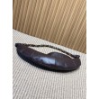 Borsa a tracolla hobo Amalia YSL Saint Laurent caffè