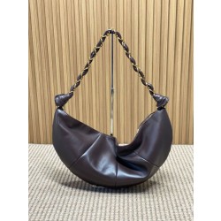 Borsa a tracolla hobo Amalia YSL Saint Laurent caffè