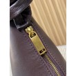 Borsa a tracolla hobo Amalia YSL Saint Laurent caffè