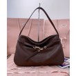 Borsa a tracolla Miumiu Adventure Nappa 5BC181 Caffè