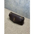 Borsa Hobo Calypso piccola YSL Saint Laurent Borgogna