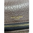 Borsa Hobo Calypso piccola YSL Saint Laurent Borgogna