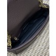 Borsa Hobo Calypso piccola YSL Saint Laurent Borgogna