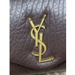 Borsa Hobo Calypso piccola YSL Saint Laurent Borgogna