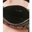 Borsa hobo mini Miu Miu Wander Matelasse Nero
