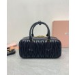 Borse Replica Miu Miu Arcadie Matelasse Nappa Nera