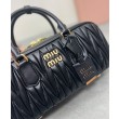 Borse Replica Miu Miu Arcadie Matelasse Nappa Nera