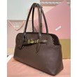 Imitazioni borse griffate Miumiu Adventure Nappa 5BG310 Caffè