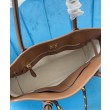 Borsa tote Miu Miu Adventure nappa 5BG291 Caffè