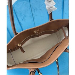 Borsa tote Miu Miu Adventure nappa 5BG291 Caffè