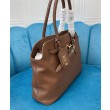 Borsa tote Miu Miu Adventure nappa 5BG291 Caffè