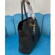Borsa tote Miu Miu Adventure nappa 5BG291 Nero