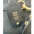 Borsa tote Miu Miu Adventure nappa 5BG291 Nero