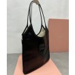 Borse Replica tote Miu Miu IVY 5BG231 Nero