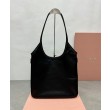 Borse Replica tote Miu Miu IVY 5BG231 Nero