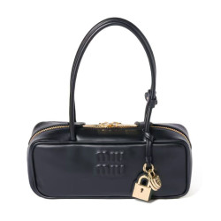 Borsa tote Miumiu Beau 5BB173 Nero