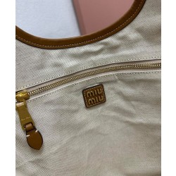 Borse Replica Alta Qualità tote Miumiu IVY 5BG231 Marrone