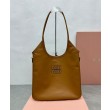 Borse Replica Alta Qualità tote Miumiu IVY 5BG231 Marrone