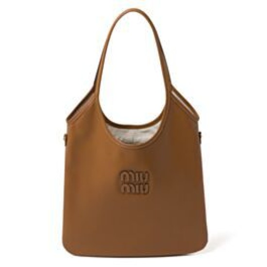 Borse Replica Alta Qualità tote Miumiu IVY 5BG231 Marrone