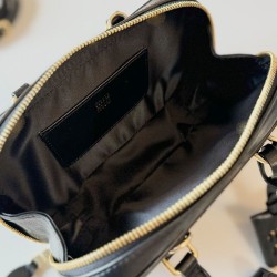 Replica Borsa Miu Miu Arcadie Matelasse Mini nappa Nero Imitazioni Replica qualità specchio Borsa Miu Miu Arcadie Matelasse Mini nappa Nero