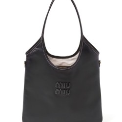 Replica qualità specchio Borse  tote Miu Miu IVY 5BG231 Nero