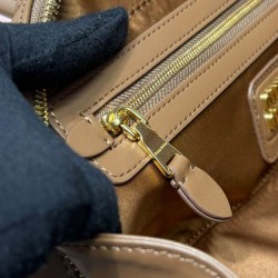 Replica Borsa tote Miumiu Beau 5BB173 Caffè Imitazioni Replica qualità specchio Borsa tote Miumiu Beau 5BB173 Caffè