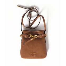 Replica qualità specchio Pochette Miu Miu 5NR461 Marrone