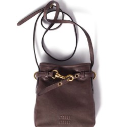 Replica qualità specchio Pochette Miu Miu 5NR461 Caffè