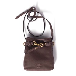 Pochette Miu Miu 5NR461 Caffè