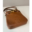 Pochette Miu Miu 5NR461 Marrone