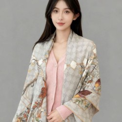 Replica Qualità superiore replica Fazzoletto Sciarpa Gucci seta e cashmere con stampa animalier/floreale 140 01 Imitazioni Replica qualità specchio Qualità superiore replica Fazzoletto Sciarpa Gucci seta e cashmere con stampa animalier/floreale 140 01