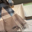 Dettagli perfetti Sciarpa Burberry Check Classical cashmere 30 x 200 Beige 