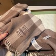 Dettagli perfetti Sciarpa Burberry Check Classical cashmere 30 x 200 Beige 