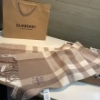 Dettagli perfetti Sciarpa Burberry Check Classical cashmere 30 x 200 Beige 