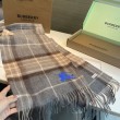 Qualità superiore replica Dettagli perfetti Sciarpa reversibile cashmere con motivo check EKD Burberry 30 x 200 Cammello