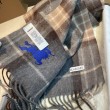Qualità superiore replica Dettagli perfetti Sciarpa reversibile cashmere con motivo check EKD Burberry 30 x 200 Cammello