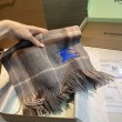 Qualità superiore replica Dettagli perfetti Sciarpa reversibile cashmere con motivo check EKD Burberry 30 x 200 Cammello