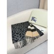Dettagli perfetti Sciarpa reversibile TB cashmere/lana con motivo a quadri Burberry 30 x 180 Nero/marrone