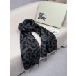 Dettagli perfetti Sciarpa reversibile TB cashmere/lana con motivo a quadri Burberry 30 x 180 Nero/marrone