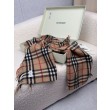 Qualità superiore replica falso Sciarpa classica cashmere a quadri Burberry marrone 30 x 155
