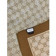 Scialle reversibile Gucci in seta e cashmere con motivo GG 135 Nero