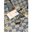 Scialle reversibile Gucci seta e cashmere Modello di equitazione 140 01