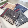 Scialle/sciarpa classica cashmere Gucci 36 x 180 Blu
